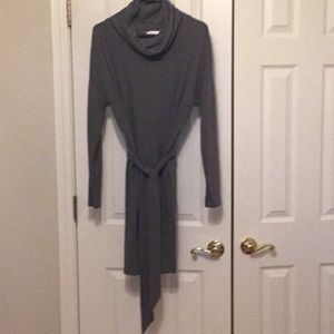 Cabi Sweatshirt feel  Dress, Size M, color is Gray